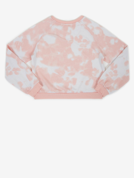 Levi's® Weiß-rosa Levi's® Batik-Sweatshirt für Mädchen