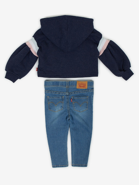 Levi's® Levi's® Jeans und Kapuzenpulli für Mädchen, blau