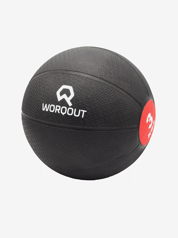 Worqout Schwarzer Worqout Medizinball