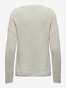ONLY Cremefarbene Damen-Basic-Strickjacke ONLY Bella
