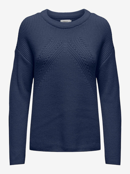 ONLY Dunkelblaue Basic-Strickjacke für Damen ONLY Bella