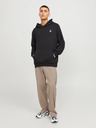Jack & Jones Schwarzer Herren Jack & Jones Triangle Hoodie