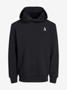 Jack & Jones Schwarzer Herren Jack & Jones Triangle Hoodie