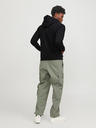 Jack & Jones Schwarzer Herren-Kapuzenpullover Jack & Jones Map