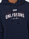 ONLY & SONS Dunkelblauer Herren-Kapuzenpullover ONLY & SONS Lenny