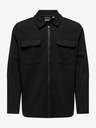 ONLY & SONS Schwarzes Herren-Shirt Jacke ONLY & SONS New Kodyl