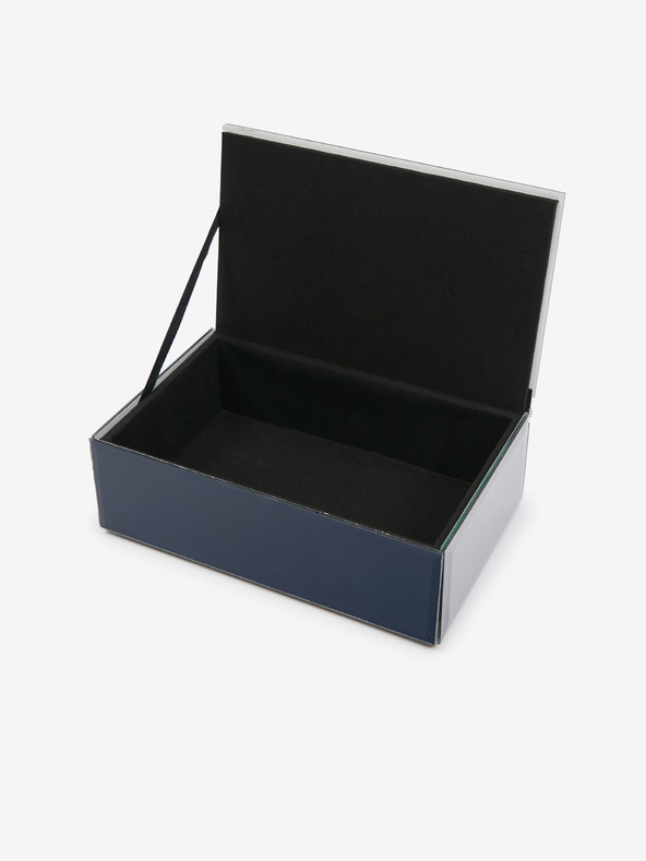 SIFCON Aufbewahrungsbox aus dunkelblauem Glas SIFCON