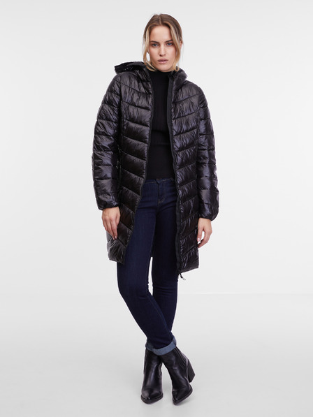 Orsay Schwarzer Damen-Steppmantel ORSAY