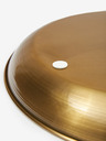 SIFCON Dekoratives Tablett mit Metallic-Muster 42cm SIFCON in gold