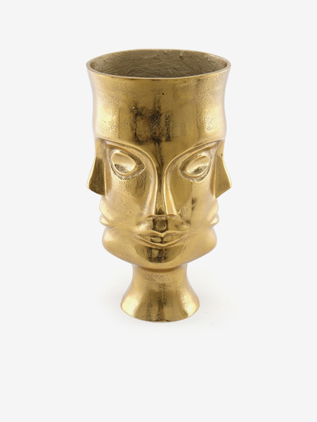 SIFCON Dekorative Vase in Goldfarbe SIFCON Gold Faces