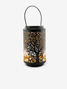 SIFCON Schwarzes Metall-Laterne Tree Of Life 10x18 SIFCON