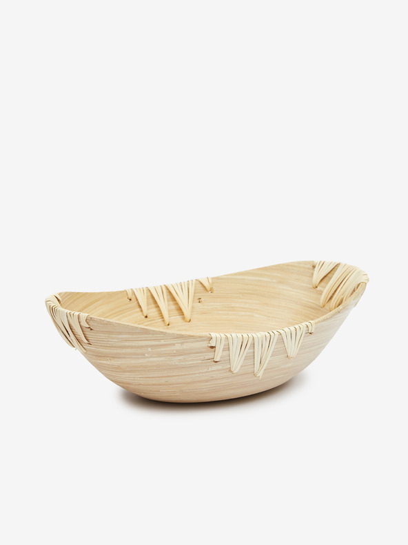SIFCON Ovale Servierschale aus Bambus SIFCON