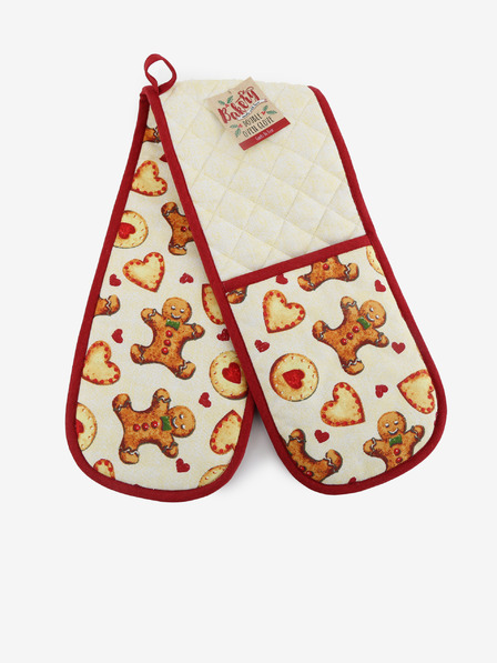 SIFCON Doppelter Baumwoll-Küchenhandschuh Bäckerei SIL SIFCON Weihnachtslebkuchen
