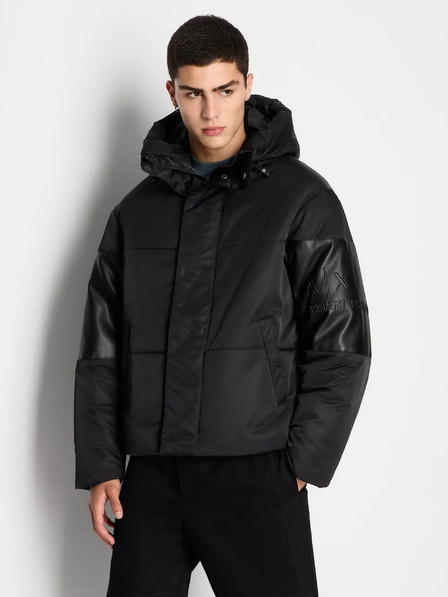 Armani Exchange Schwarze Herren Winterjacke Armani Exchange
