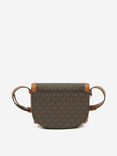 Michael Kors Dunkelbraune Michael Kors Hally Crossbody Handtasche