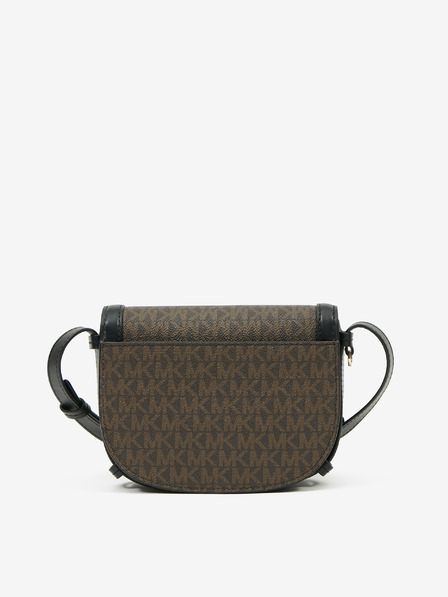 Michael Kors Dunkelbraune Michael Kors Hally Crossbody Handtasche