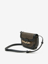 Michael Kors Dunkelbraune Michael Kors Hally Crossbody Handtasche