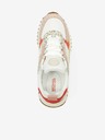 Michael Kors Rosa und weiße Michael Kors Theo Damen-Sneakers