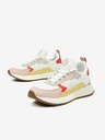 Michael Kors Rosa und weiße Michael Kors Theo Damen-Sneakers