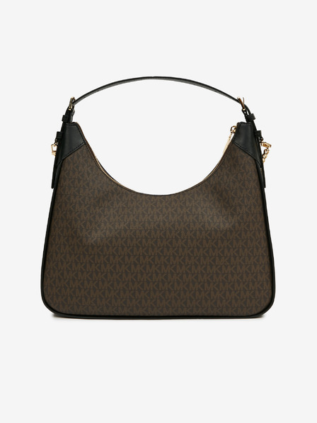 Michael Kors Dunkelbraune gemusterte Damenhandtasche von Michael Kors
