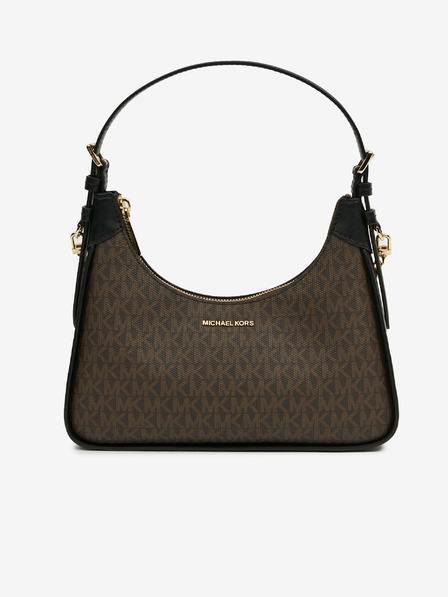 Michael Kors Dunkelbraune gemusterte Damenhandtasche von Michael Kors