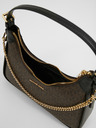 Michael Kors Dunkelbraune gemusterte Damenhandtasche von Michael Kors