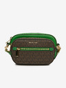 Michael Kors Braun und grün Damen Leder Crossbody Handtasche Michael Kors