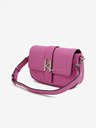 Karl Lagerfeld Dunkelrosa Damen-Lederkreuztasche KARL LAGERFELD Shooting Stars