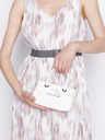 Armani Exchange Weißes gemustertes Damen Maxikleid von Armani Exchange