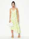 Armani Exchange Weißes und grünes gemustertes Maxikleid für Damen von Armani Exchange