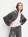 Armani Exchange Hellrosa Gemustertes Kurzarm-Sweatshirt für Damen Armani Exchange