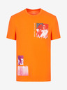 Armani Exchange Orangefarbenes Herren-T-Shirt von Armani Exchange