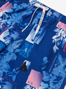 Armani Exchange Blaue gemusterte Herren-Bademode Armani Exchange