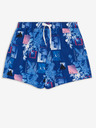 Armani Exchange Blaue gemusterte Herren-Bademode Armani Exchange