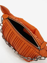 Karl Lagerfeld Orangefarbene KARL LAGERFELD Kushion geknotete Handtasche für Damen