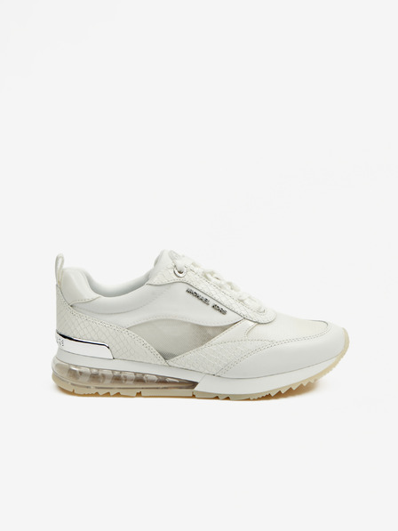 Michael Kors Weiße Damen-Turnschuhe mit Lederdetails Michael Kors Allie Stride Extreme