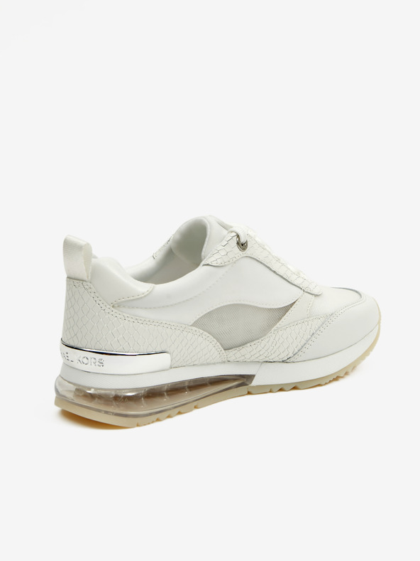 Michael Kors Weiße Damen-Turnschuhe mit Lederdetails Michael Kors Allie Stride Extreme