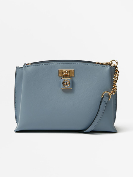 Michael Kors Hellblaue Damen Leder Crossbody Handtasche Michael Kors Ruby