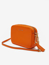 Michael Kors Orangefarbene Damen Leder Crossbody Handtasche Michael Kors Jet Set
