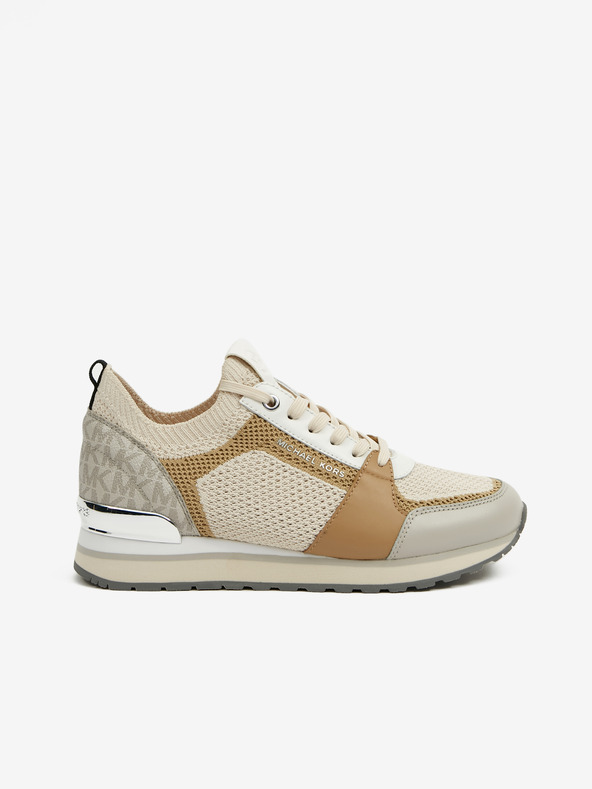 Michael Kors Braune und beige Damen Michael Kors Billie Sneakers