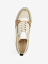 Michael Kors Braune und beige Damen Michael Kors Billie Sneakers