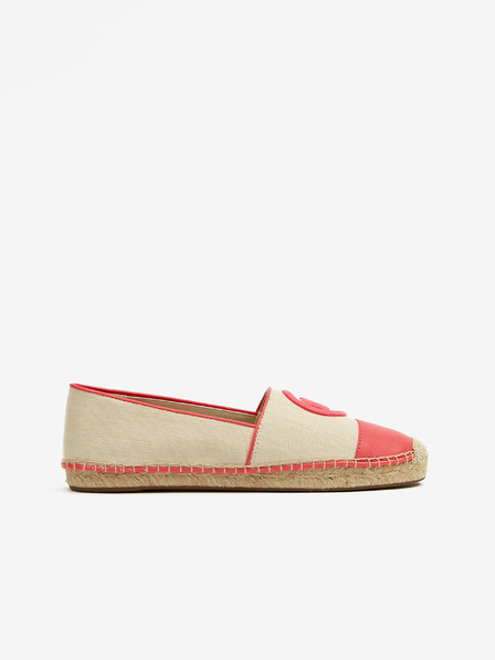 Michael Kors Rosa und cremefarbene Michael Kors Kendrick Espadrilles für Damen