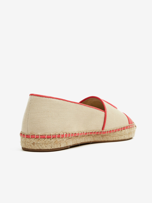Michael Kors Rosa und cremefarbene Michael Kors Kendrick Espadrilles für Damen