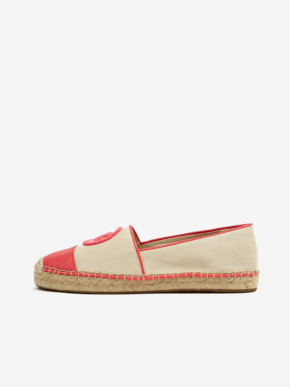 Michael Kors Rosa und cremefarbene Michael Kors Kendrick Espadrilles für Damen