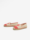 Michael Kors Rosa und cremefarbene Michael Kors Kendrick Espadrilles für Damen