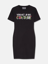 Versace Jeans Couture Schwarzes Damen Versace Jeans Couture Etuikleid
