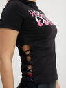 Versace Jeans Couture Schwarzes Damen T-Shirt Versace Jeans Couture