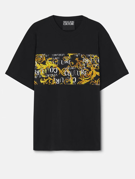 Versace Jeans Couture Schwarzes Herren-T-Shirt von Versace Jeans Couture