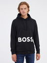 BOSS Schwarzer Herren-Kapuzenpullover BOSS