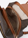 Michael Kors Brauner gemusterter Damen-Rucksack Michael Kors